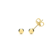 Load image into Gallery viewer, 9ct Yellow Gold Ball Stud Earrings
