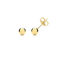 Load image into Gallery viewer, 9ct Yellow Gold Ball Stud Earrings
