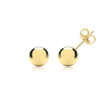 Load image into Gallery viewer, 9ct Yellow Gold Ball Stud Earrings
