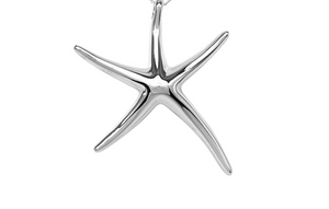 Silver Starfish Pendant