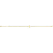 Load image into Gallery viewer, Gold Plated Sterling Silver Star Bracelet
