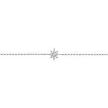 Load image into Gallery viewer, Sterling Silver CZ Star Bracelet
