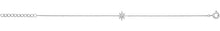 Load image into Gallery viewer, Sterling Silver CZ Star Bracelet
