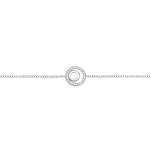 Load image into Gallery viewer, Sterling Silver CZ Circle Bracelet
