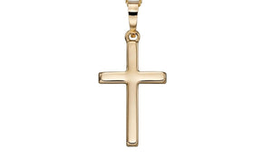 9ct Yellow Gold Cross 28x12.9mm