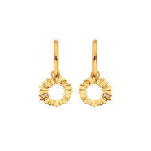 Load image into Gallery viewer, HD X Golden Edit Believe Hoop Earrings
