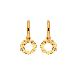 HD X Golden Edit Believe Hoop Earrings