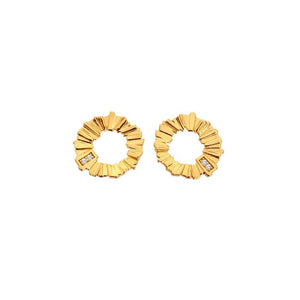 HD X Golden Edit Believe Stud Earrings