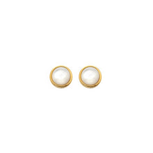 Load image into Gallery viewer, HD X JJ Calm Mother Of Pearl Stud Earrings
