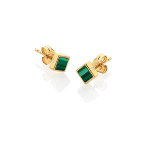 HD X JJ Revive Square Stud Earrings