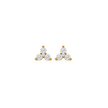 Load image into Gallery viewer, HD X JJ White Topaz Stud Earrings
