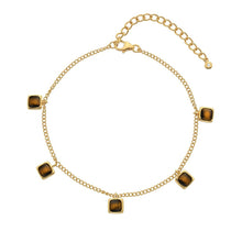 Load image into Gallery viewer, HDXGEM Square Bracelet - Tigers Eye

