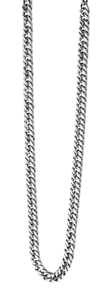 Stainless Steel Heavyweight Curb Chain Necklace