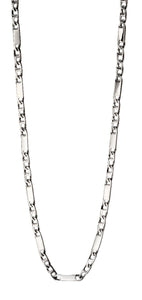 Stainless Steel Bar Chain Necklace