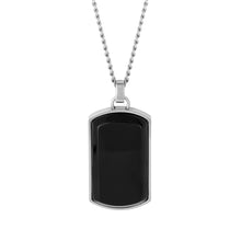 Load image into Gallery viewer, Dog Tag With Onyx
