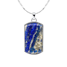 Load image into Gallery viewer, Dog Tag With Lapis
