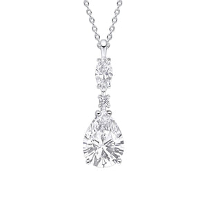 Teardrop and Marquise Pendant