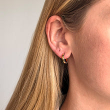 Load image into Gallery viewer, Parallel Two Tone Earrings
