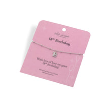 Load image into Gallery viewer, Silver Whisper - 18th Birthday Bracelet
