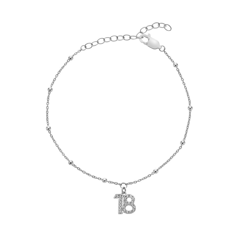 Silver Whisper - 18th Birthday Bracelet