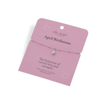Load image into Gallery viewer, Silver Whisper - April Bracelet
