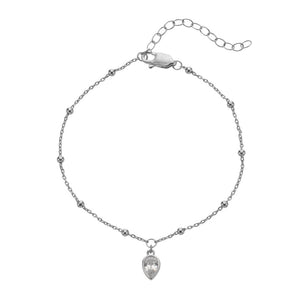 Silver Whisper - April Bracelet