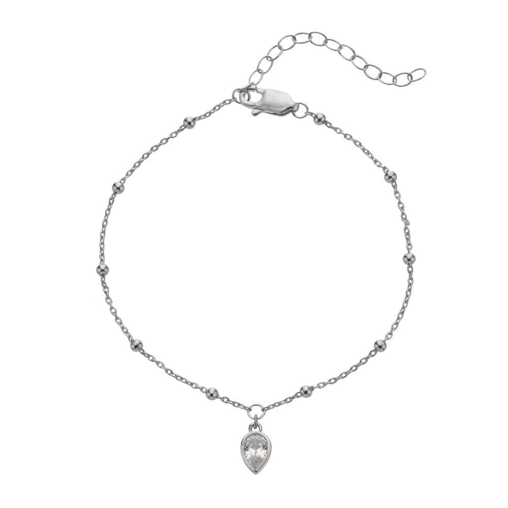 Silver Whisper - April Bracelet