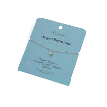 Load image into Gallery viewer, Silver Whisper - August Bracelet
