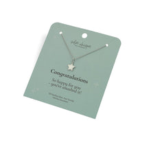 Load image into Gallery viewer, Silver Whisper - Congratulations Pendant

