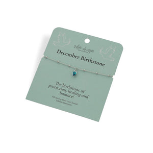 Silver Whisper - December Bracelet