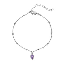 Load image into Gallery viewer, Silver Whisper - February Bracelet
