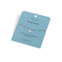 Load image into Gallery viewer, Silver Whisper - Paw Print Bracelet
