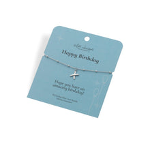 Load image into Gallery viewer, Silver Whisper - Happy Birthday Bracelet
