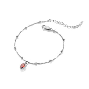 Silver Whisper - January Bracelet