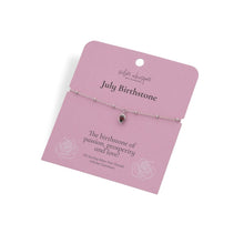 Load image into Gallery viewer, Silver Whisper - July Bracelet
