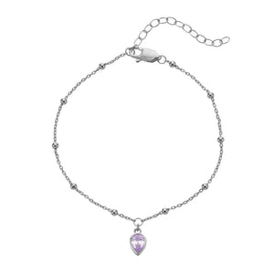 Silver Whisper - June Bracelet