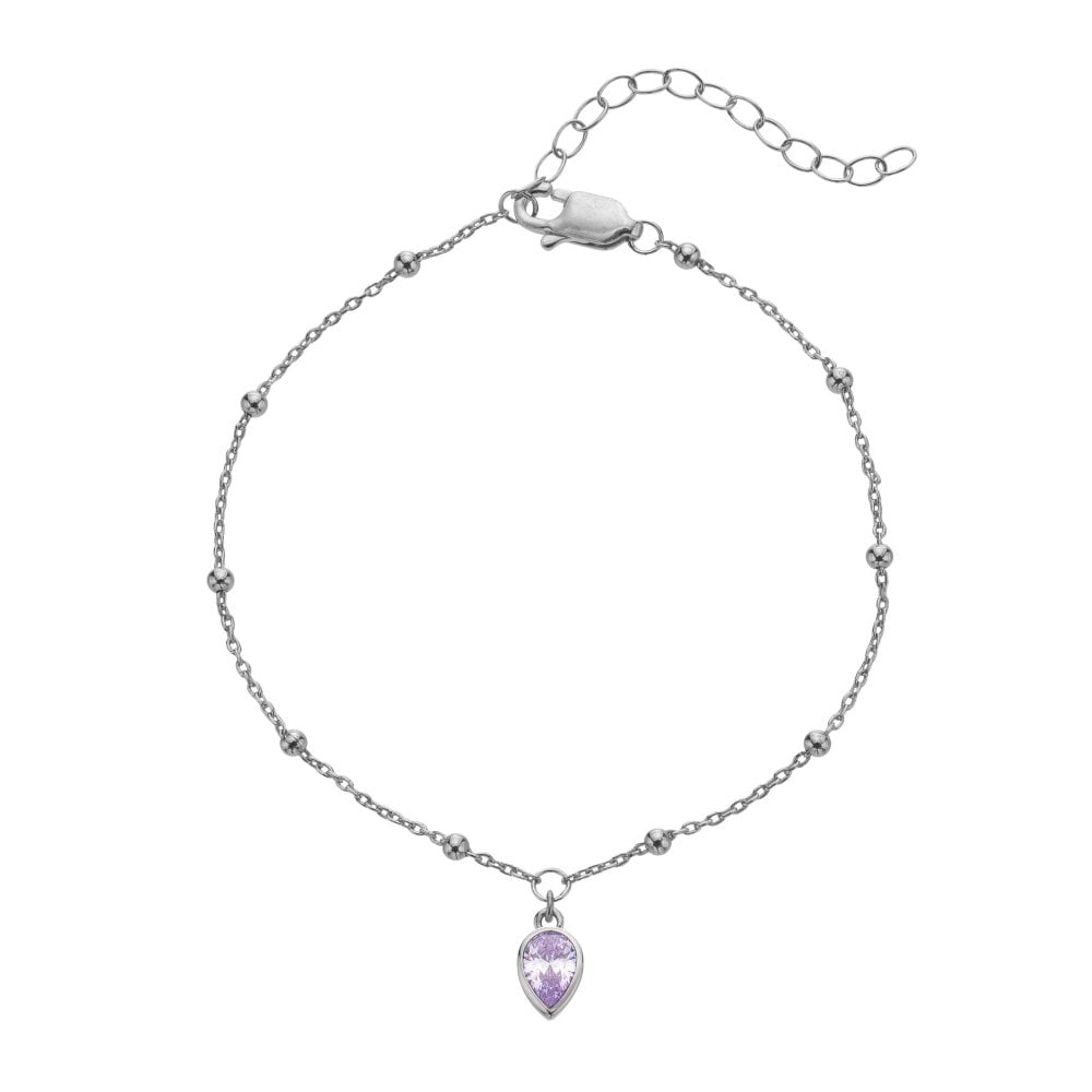 Silver Whisper - June Bracelet