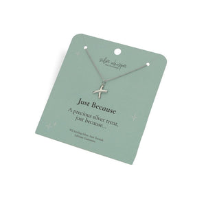 Silver Whisper - Just Because Pendant