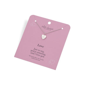 Silver Whisper - Love Pendant