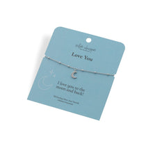 Load image into Gallery viewer, Silver Whisper - Love You Bracelet
