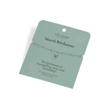 Load image into Gallery viewer, Silver Whisper - March Bracelet
