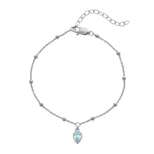 Load image into Gallery viewer, Silver Whisper - March Bracelet
