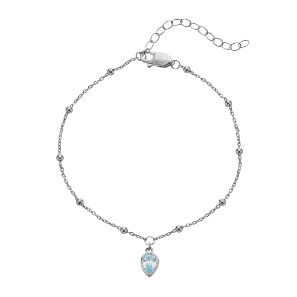 Silver Whisper - March Bracelet