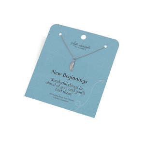 Silver Whisper - New Beginnings Pendant