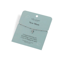 Load image into Gallery viewer, Silver Whisper - New Mum Bracelet
