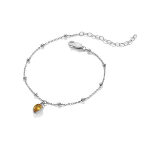 Silver Whisper - November Bracelet