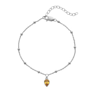 Silver Whisper - November Bracelet