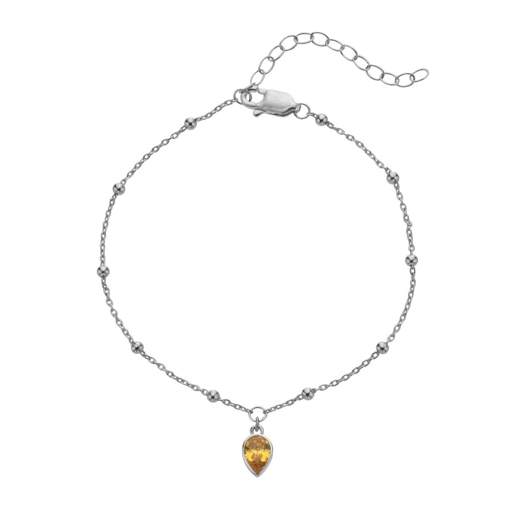 Silver Whisper - November Bracelet