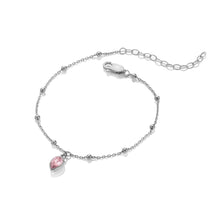 Load image into Gallery viewer, Silver Whisper - October Bracelet
