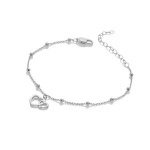 Silver Whisper - Sister Bracelet